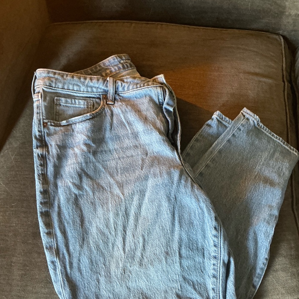 Old Navy OG Straight Jeans | Acid Wash| Size 18